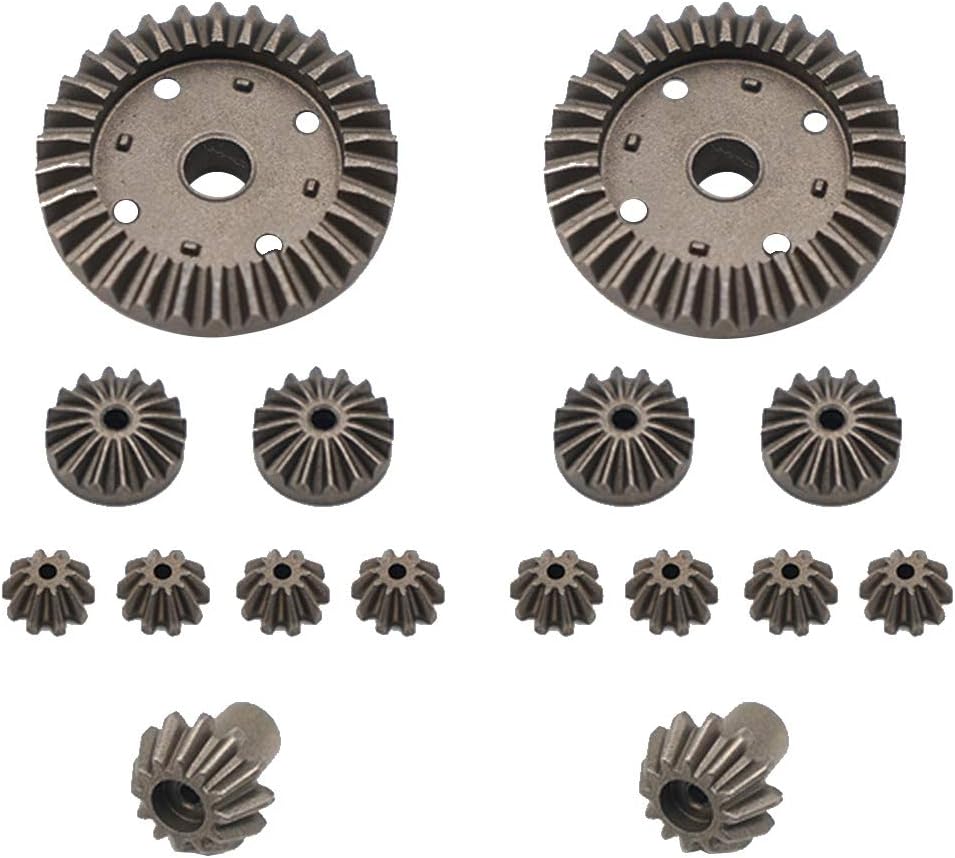 siwetg Upgrade Metal Gear 30T 24T 12T Differential Driving Gear 0011