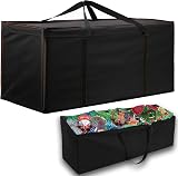Enzeno Garden Furniture Cushion Storage Bag 420D Waterproof 80x80x60cm Black view 1