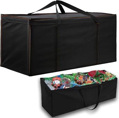 Enzeno Garden Furniture Cushion Storage Bag 420D Oxford Anti-UV 125x40x55cm