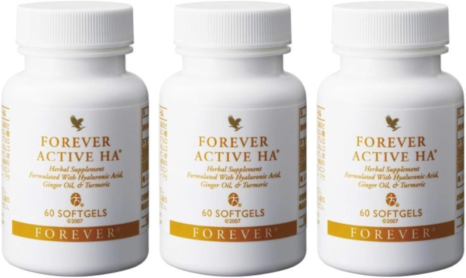 Amazon Flp フォーエバー アクティブ Ha ヒアルロン酸 60粒 ３個セット フォーエバーリビングプロダクツ ヒアルロン酸