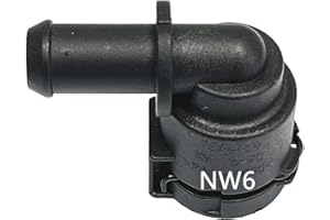 NW6 Coolant Hose Connector Adapter,Radiator Pipe Line Fitting for Mercedes-Benz BMW Audi Volkswagen Volvo Buick,Engine Heater