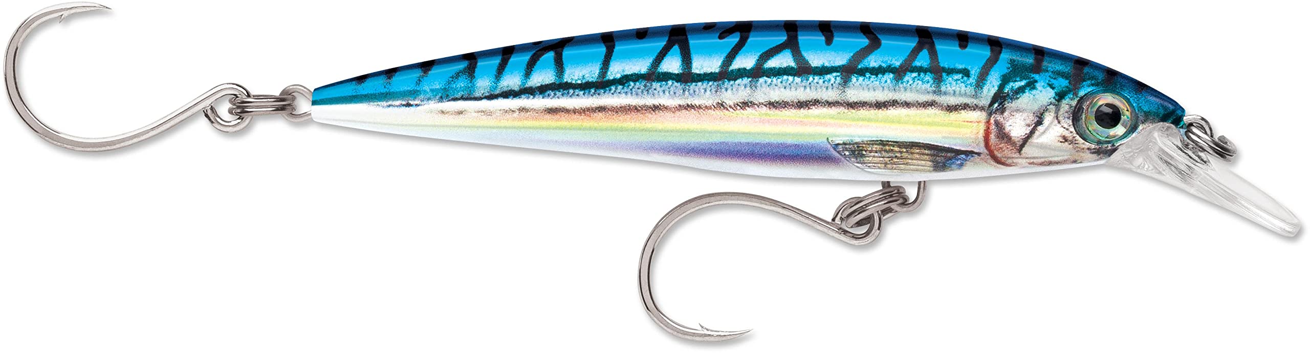 Rapala X-Rap Long Cast Lure with Two No. 3/0 Hooks, 1.2-1.5 m Swimming Depth, 12 cm Size, Blue Mackerel