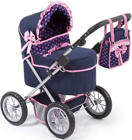dolls stroller blue