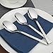 Lesbin 12-Piece Stainless Steel Dinner Spoons Table Spoons, 7.83-Inch