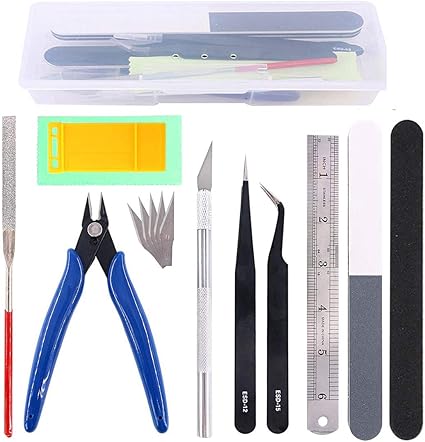 plastic model building tools