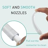 TopQuaFocus 8oz Enema Bulb Kit with 4 Replaceable Nozzles Silicone view 6