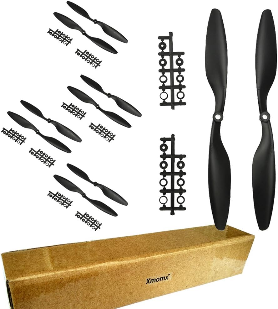 Xmomx 4 Pairs 10x4.5 1045L/R CW CCW Nylon Propeller / Multi-Copter Quad Copter