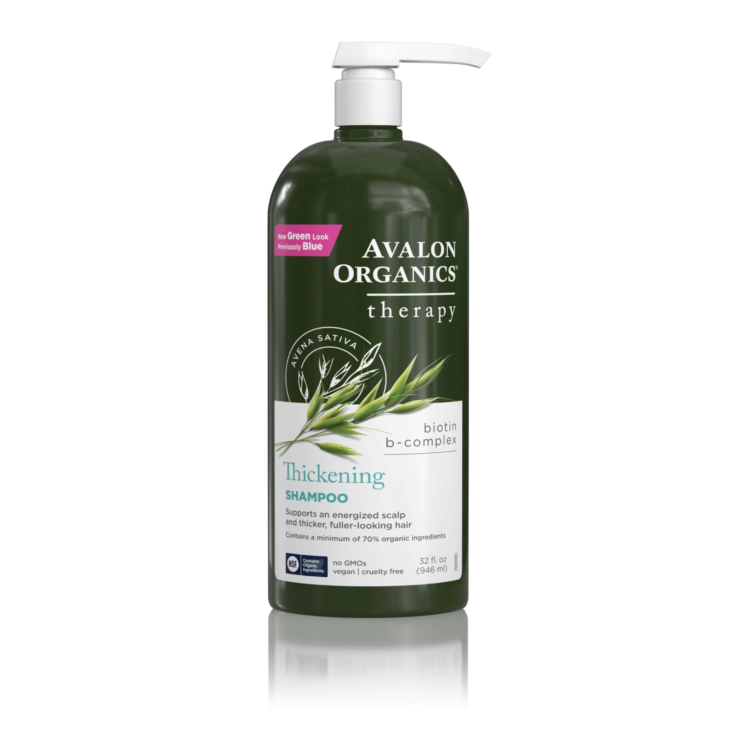 Avalon Organics Biotin-B Complex Thickening Shampoo, 32 Fluid Ounce