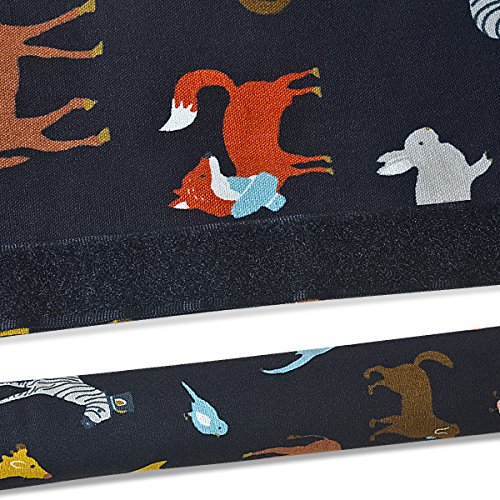 Sheskind Refrigerator Door Handle Cover Kitchen Appliance Decor Handles Antiskid Protector Gloves for Fridge Oven Keep off Fingerprints,Liquid,Oil Stain,Food Spot,2 pieces (14.5" 4", LovelyAnimals)