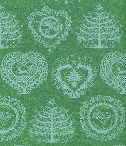 Lapland Green Holiday Gift Tissue Paper-20 Sheets