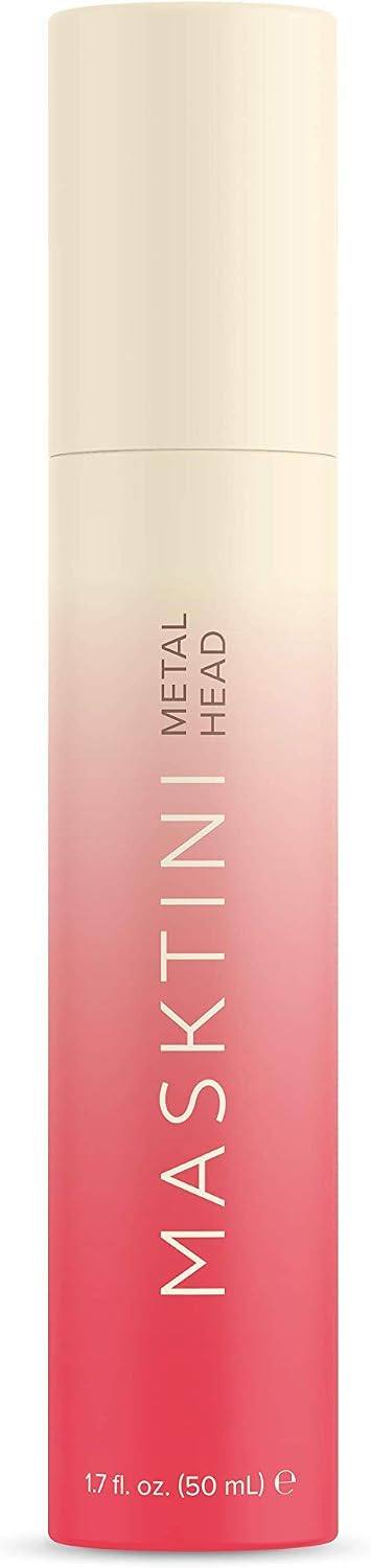 Masktini Metal Head Gold Brightening Mask, 50 ml - Vitamin C Face Mask - Hydrating Face Mask - Skin Care for Dry and Dull Skin