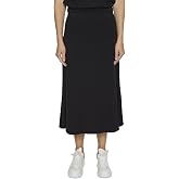 Bleusalt A-Line Skirt | Women's Flowy Midi Skirt | Soft Modal High Waisted Essential