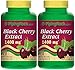 Piping Rock Black Cherry 1400 mg 2 Bottles x 120 Quick Release Capsules Dietary Supplement