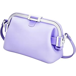 DI YUNDUO Silicone Crossbody Tote for Women Beach, Foldable Waterproof | Waterproof foldable silicone tote: leakproof, reusab