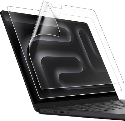JETech Screen Protector for MacBook Pro 16 Inch Anti-Glare 2-Pack