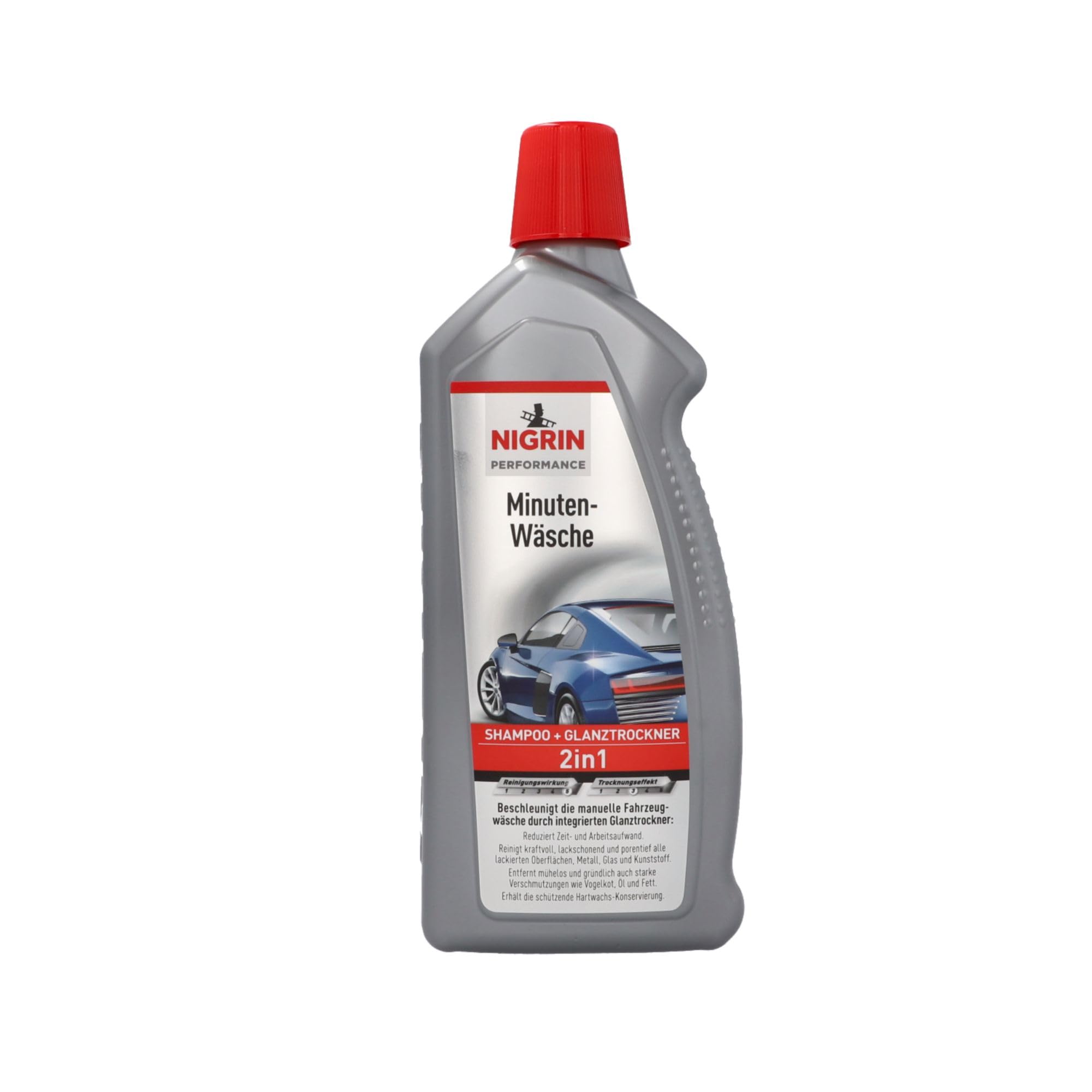 Nigrin 73877 Performance Minute Wash 2 in 1, 1 Liter