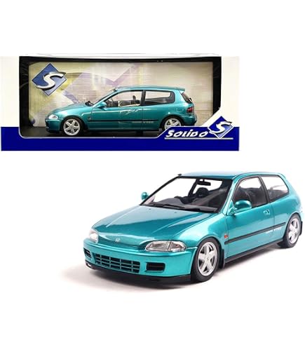 Amazon.com: SOLIDO 1:18 Honda Civic (EG6) Spoon Version Yellow
