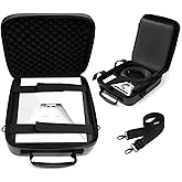 Ultra-Light Waterproof Case for Starlink Mini – Shockproof EVA Hard Travel Carrying Bag with Shoulder Strap & Handle | Durable Protective Cover Compatible with Starlink Mini Satellite TV Accessories