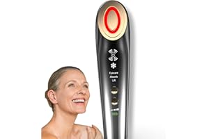 LEFAY Radio Frequency Skin Tightening Facial Machine - Anti-Aging Skincare Device Face Massager Facial Toning Lifting Firming w/Light Therapy Microcurrent, Beauty