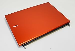 0P7F6 Genuine OEM DELL PRecision M6500 Laptop LCD Screen Monitor Display Panel Housing Top Lid Back Rear Cover Hinges Assembly Burnt Orange