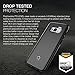 Samsung Galaxy S8 Plus Case, Patchworks ITG Level Case Black - Military Grade Certified Drop Protection, Impact Disperse Technology System for Samsung Galaxy S8 Plus