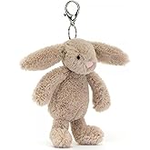 Jellycat Bashful Beige Bunny Bag Charm 3x4x17cm
