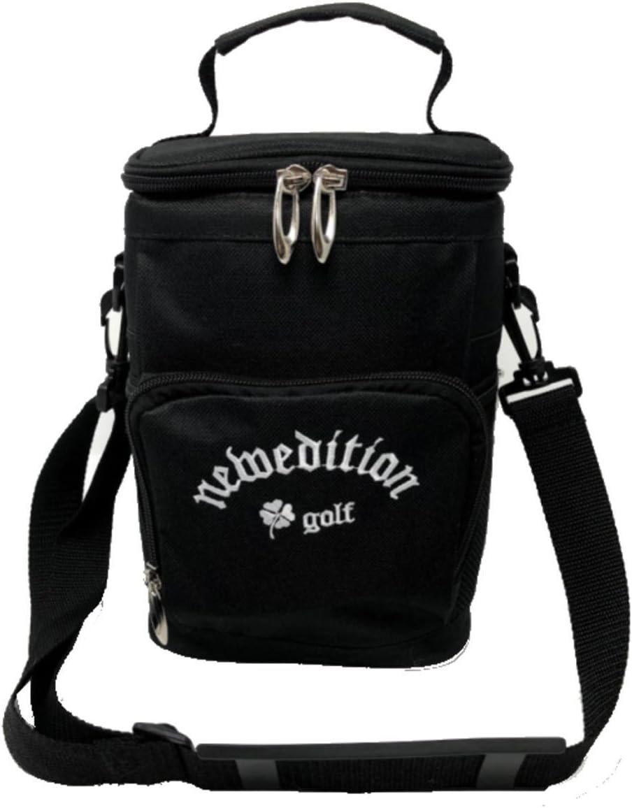【NewEdition GOLF®】ゴルフ ラウンドポーチ 保冷バッグ ソフトクーラーボックス NEG-680 (ブラック)