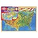 T.S. Shure U.S. & World Map Puzzles in a Wooden Box (2 Puzzles)
