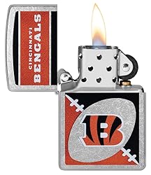 Zippo NFL Cincinnati Bengals Street Chrome Pocket