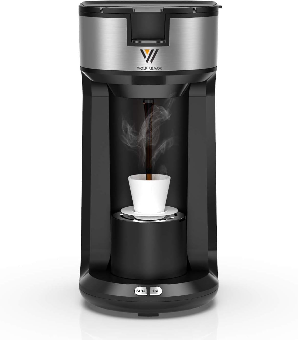 Wolf armor single-serve coffee maker