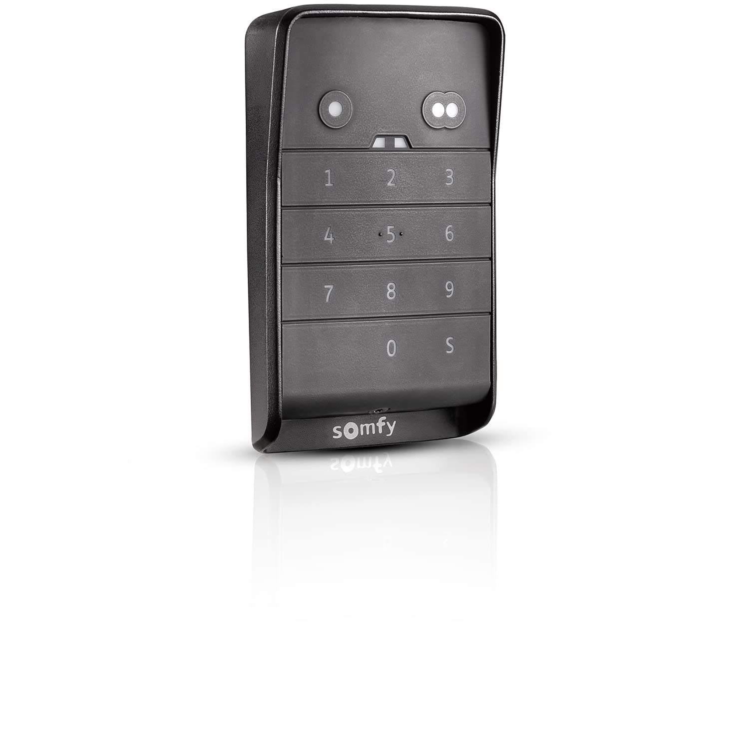 Somfy 1870929 - io Code keypad for io Radio motorised gate and/or Garage Door | Waterproof | with Backlit Keys