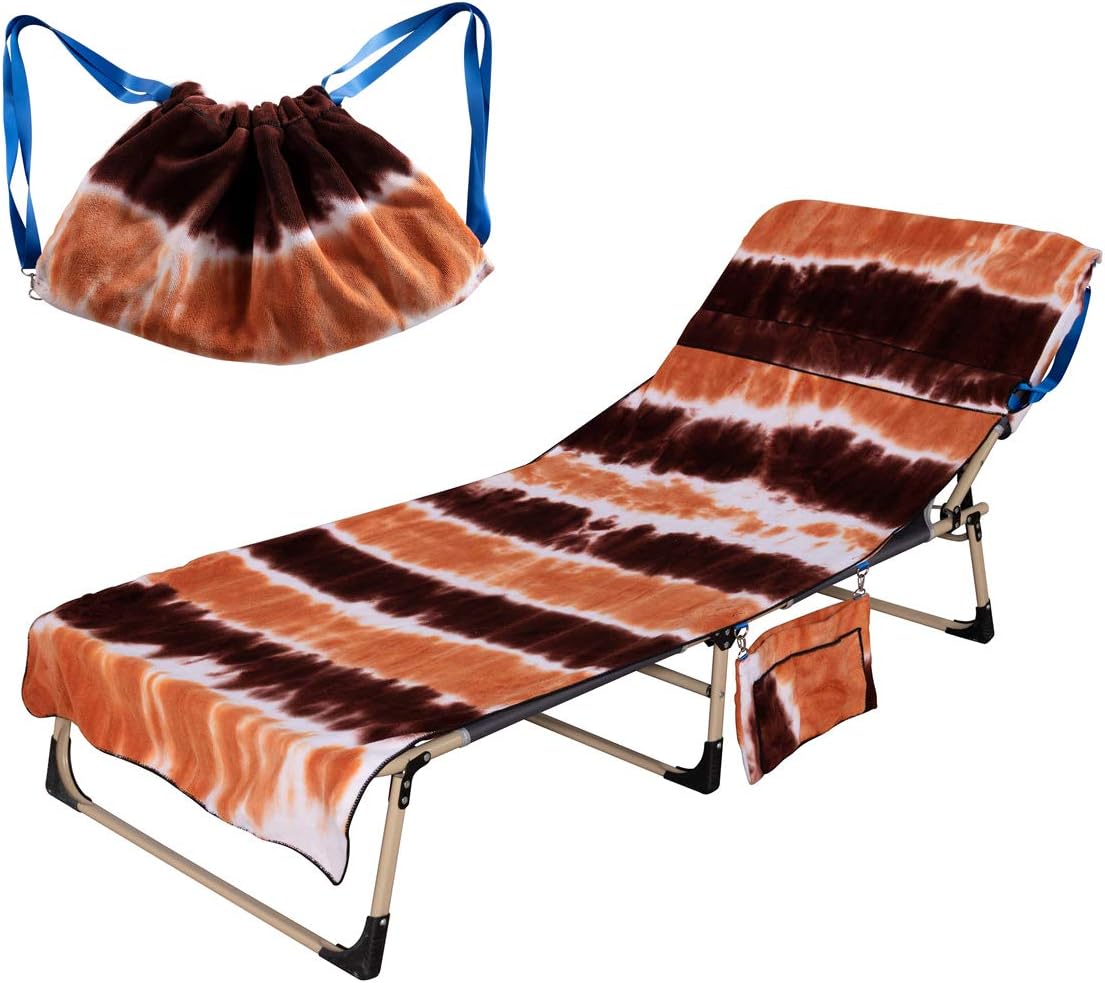 Palmhill Beach Chair Cover, 82.7" x 29.5" Microfiber