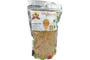 Kehar Whole Coriander Seeds 500g – Dhania Sabut for Cooking, Indian Spices, Seasoning, Pickling, Roasting, Grinding, Flavor E