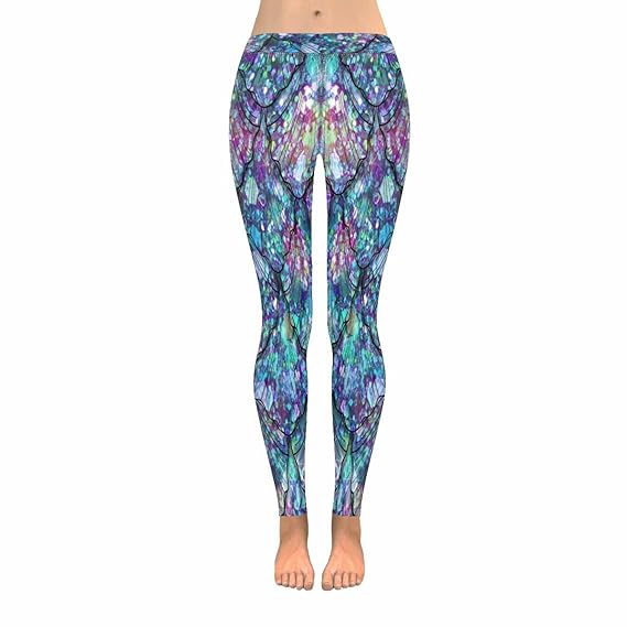 plus size mermaid yoga pants