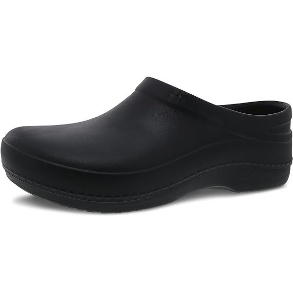 Sabots Dansko Pour Femme En Cuir Noir - Taille 37 EU (6.5 US), Occasion, Style Agrafé