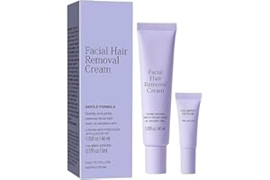 GENERIC Hydrateology Facial Hair Removal Cream, Luuma Facial Hair Removal, Gentle Hairs Removers for Women, Long-Lasting Depilatory Cream for All Skin Types