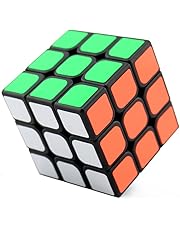 HJXDtech - 3x3x3, SuLong Girando Speed Cube Facile Per Brain Training Game (Nero)