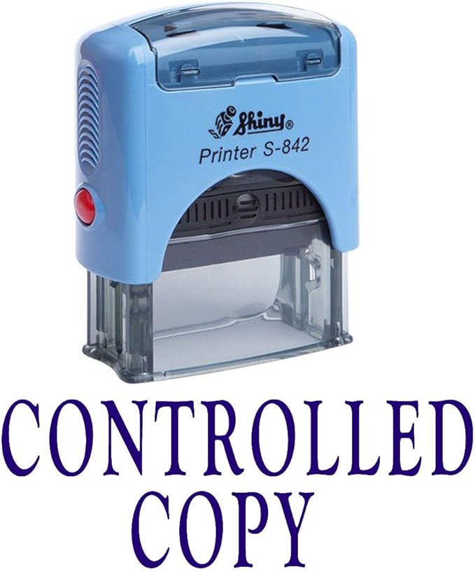 Printtoo Controlled Copy Self Inking Rubber Stamp Office Stationery