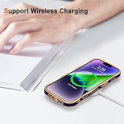 Hython for iPhone 14 Plus Case Cute Curly Wave
