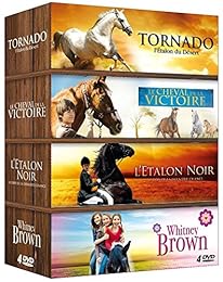 Cheval N° 2 - Coffret 4 Films : Tornado - L'étalon Du Désert + Le Cheval De La Victoire + L'étalon Noir + Whitney Brown - Pack