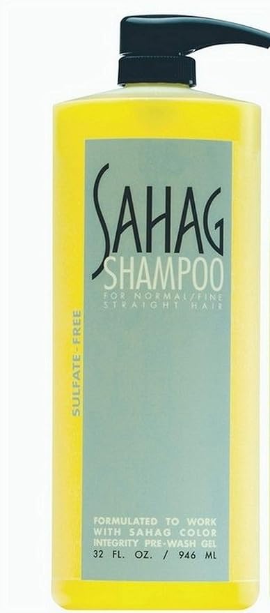 Amazon Com Sahag Shampoo For Normal Fine Straight Hair 32 Oz