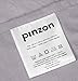 Amazon Brand – Pinzon 300 Thread Count Organic Cotton Bed Sheet Set - Queen, Dove Grey