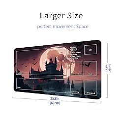 MTG Game Playmat, Unique Design TCG Play Mat for