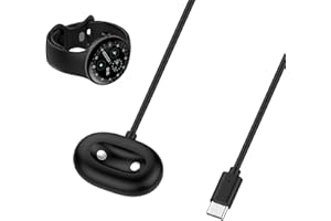 for Pixel Watch 4 Charger Dock – Quick Type-C Fast Charging Stand, Portable 2-Pin Cord Compatible with Pixel Watch 4 41mm/45m