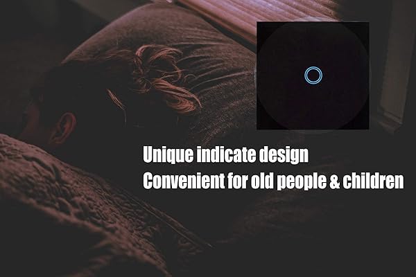 Interruptores Inteligentes con Rel Compatibles con AlexaGoogle Home WiFi Interruptores Inteligentes con Control Remoto y de voz No Se Sequiere Neutral Negro 123 Gang