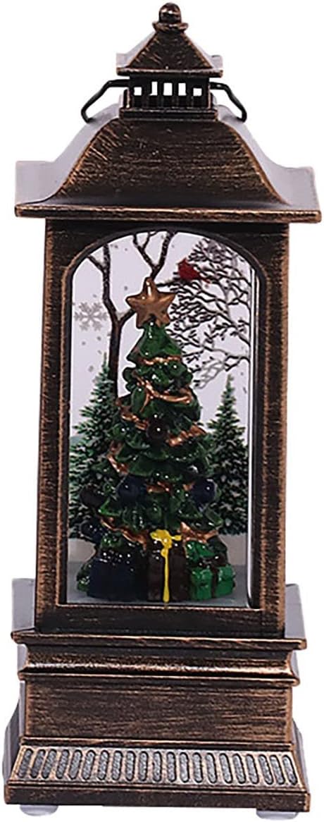 Oil Lamps & Accessories - IAMAGOODLADY Christmas Decorations,Christmas Decoration with Led Lamp Oil Lamp Shape Santa Claus Snowman Table Decoration Outdoor Christmas Decorations Sales Today Clearance Prime Only