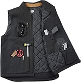 EDTREK Waterproof Concealed Carry Vest With 10 Pockets - Versatile Canvas Vest For Work and Daily Use