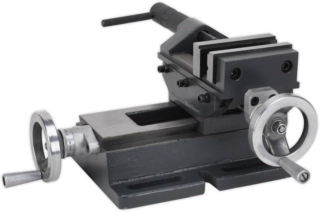 Sealey CV6P Cross Vice 150mm Professional, Black, 150 mm