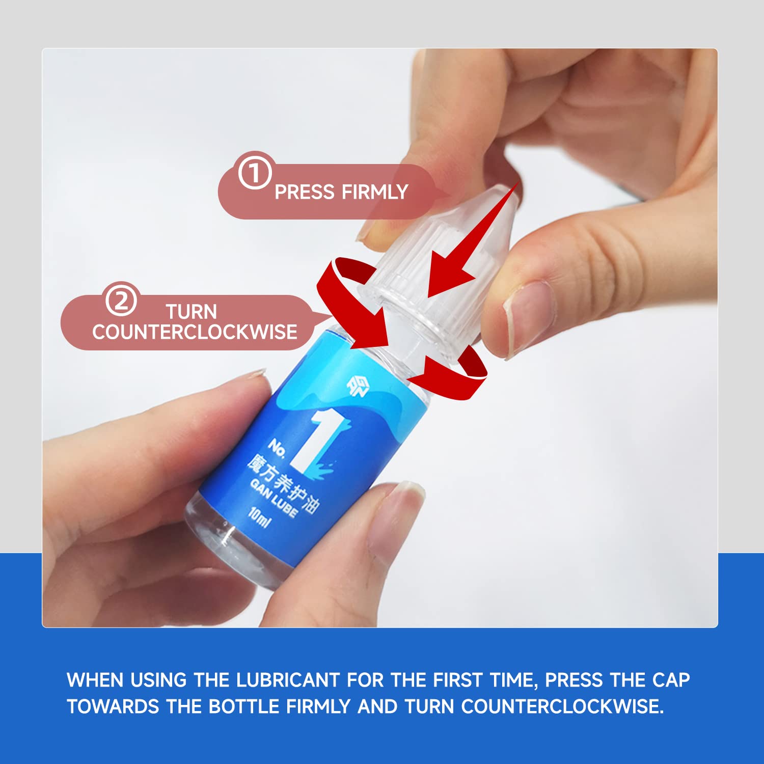 GAN Speed Cube Lube 10ml & Storage Bag