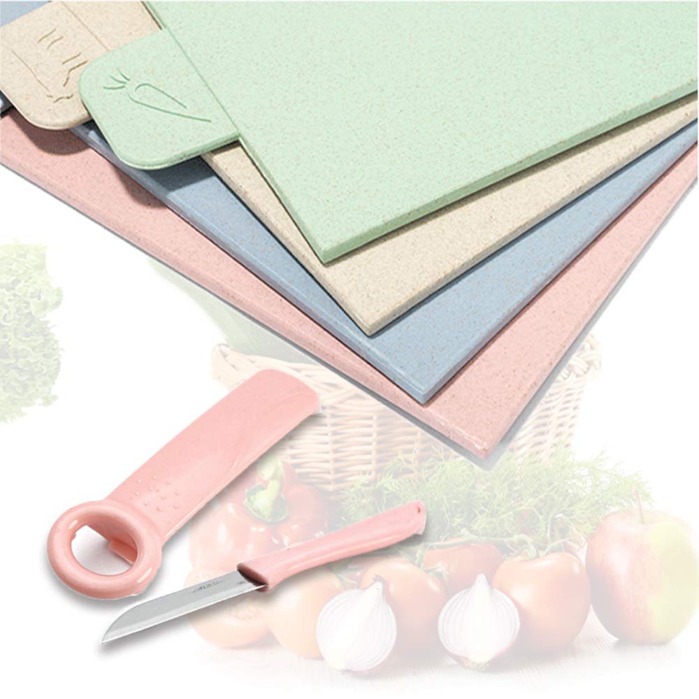 2 Taglieri In Titanio Con Piedini Antiscivolo, Misure 38,5x26,5 E 31,8x24 Cm - Per Carne, Frutta E Verdura